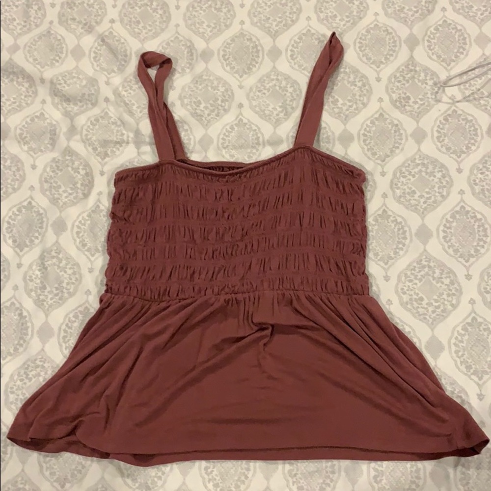 Pink tank top